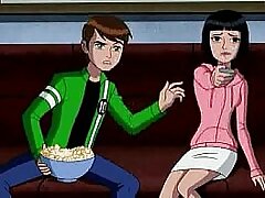 Cartoon sex: Ben Ten ooze flick sequences